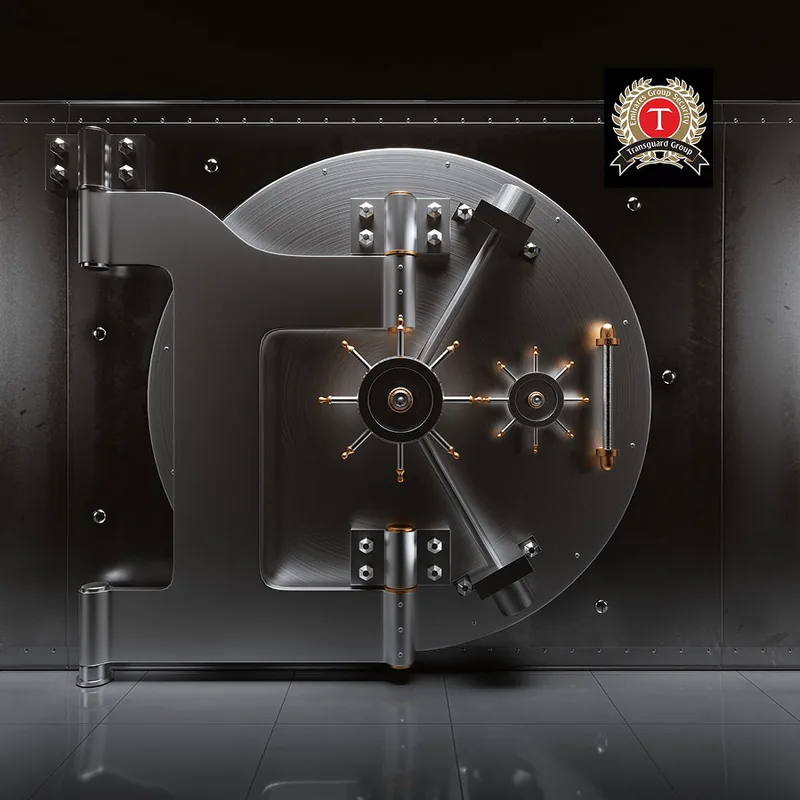 Transguard vault — your watch is held in secured custody throughout the structured sale process